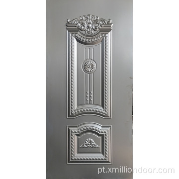 Vários designs de pele de porta de metal